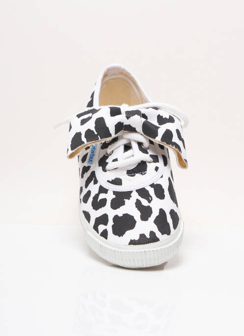 Baskets fermeture lacets talon plat jusqu'à 3cm noir STARTAS femme