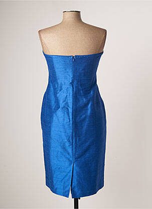 Robe courte sans manche sans manche bleu PAULE VASSEUR femme