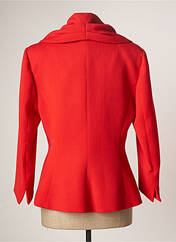 Manteau court rouge PAULE VASSEUR pour femme seconde vue