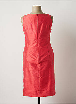 Robe mi-longue sans manche sans manche rose PAULE VASSEUR femme