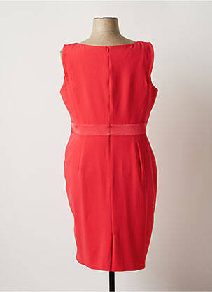 Robe mi-longue sans manche sans manche rose PAULE VASSEUR femme