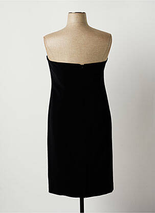 Robe courte sans manche sans manche noir PAULE VASSEUR femme