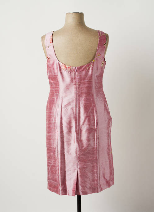 Robe mi-longue violet PAULE VASSEUR femme