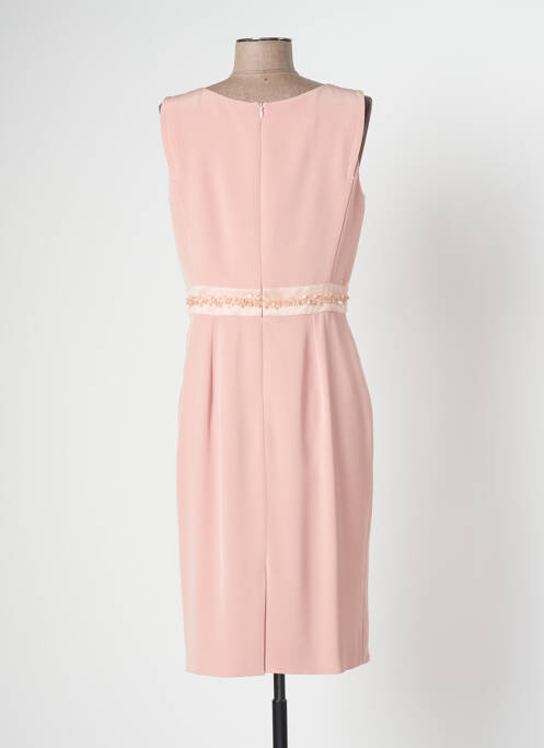 Robe mi-longue rose PAULE VASSEUR pour femme