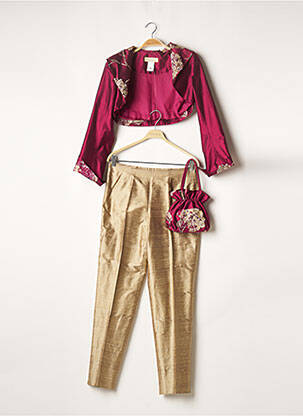 Ensemble pantalon manches longues rose PAULE VASSEUR femme