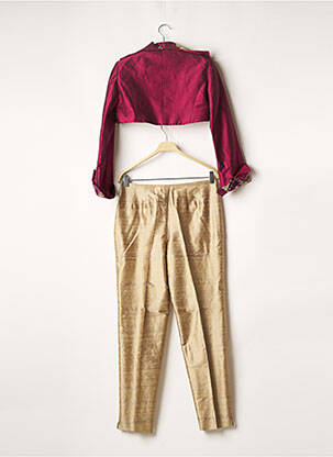 Ensemble pantalon manches longues rose PAULE VASSEUR femme