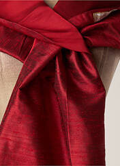 Foulard rouge PAULE VASSEUR pour femme seconde vue