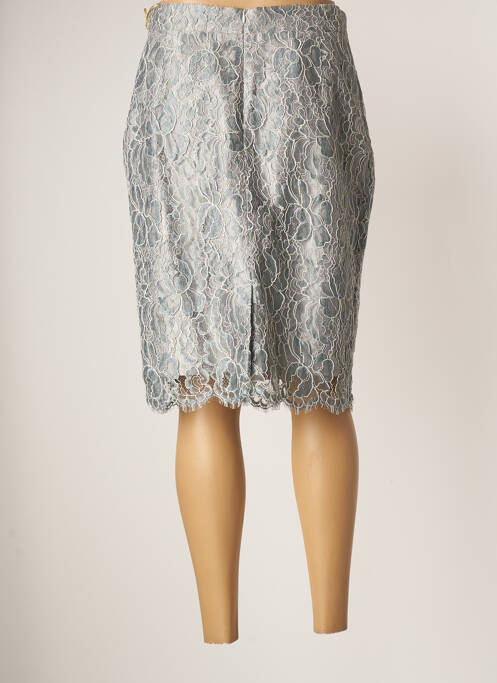 Jupe mi-longue gris PAULE VASSEUR pour femme