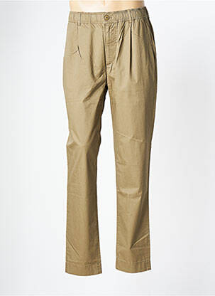 Pantalon chino stretch taille normale beige BELLEROSE homme