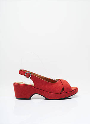 Sandales/Nu pieds rouge ADIGE pour femme
