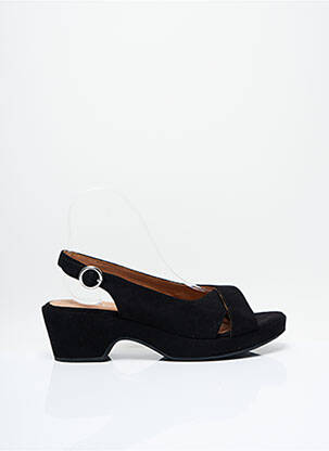 Sandales/Nu pieds noir ADIGE pour femme