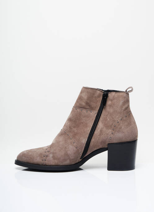 Bottines/Boots marron REGARD pour femme