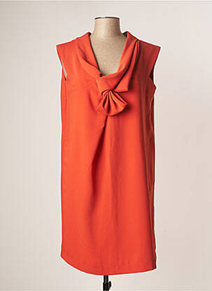 Robe courte orange GARELLA pour femme
