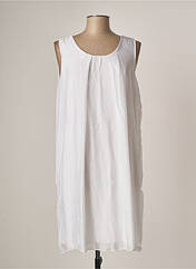 Robe mi-longue blanc B.YU pour femme seconde vue