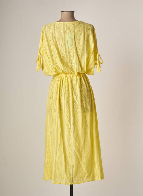 Robe de plage jaune VACANZE ITALIANE femme
