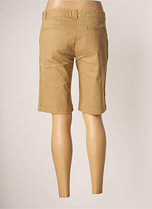 Bermuda coupe droite taille normale beige 0039 ITALY femme