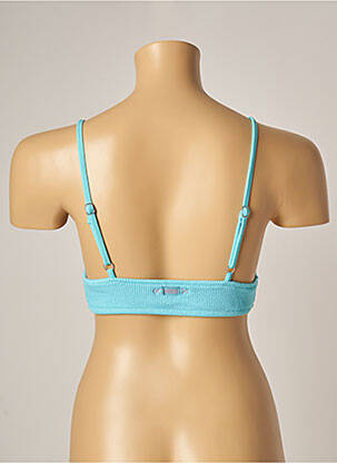 Haut de maillot de bain stretch haut triangles bleu BANANA MOON femme