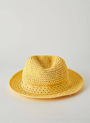 Chapeau jaune SEEBERGER pour femme
