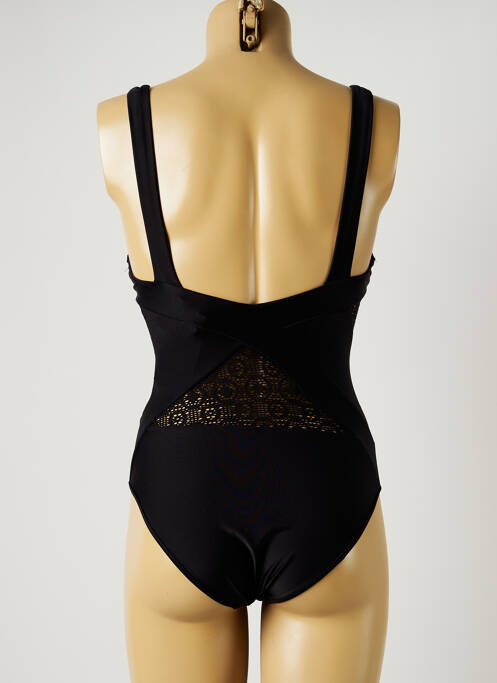 Maillot de bain 1 pièce noir DAVID pour femme