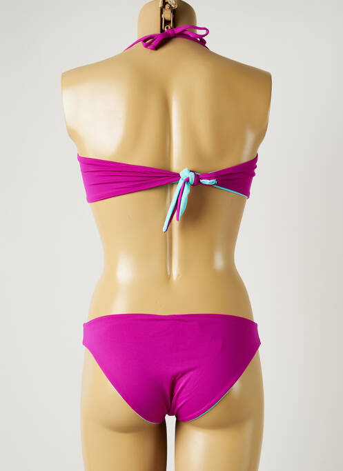 Maillot de bain 2 pièces violet SEGNI D'ACQUA CALVI pour femme