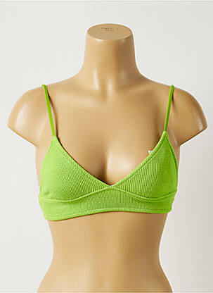 Haut de maillot de bain stretch vert BANANA MOON femme