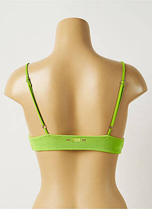 Haut de maillot de bain stretch vert BANANA MOON femme