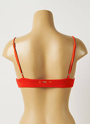 Haut de maillot de bain stretch rouge BANANA MOON femme