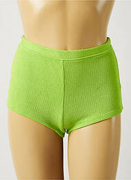 Bas de maillot de bain shorty shorty vert BANANA MOON femme