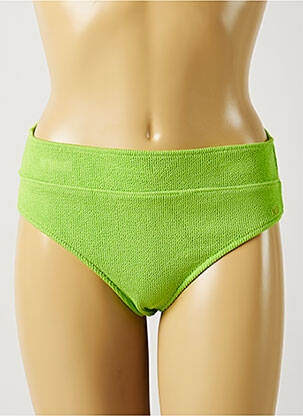 Bas de maillot de bain stretch culotte vert BANANA MOON femme