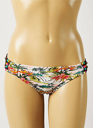 Bas de maillot de bain imprimé tie and dye culotte rose BANANA MOON femme