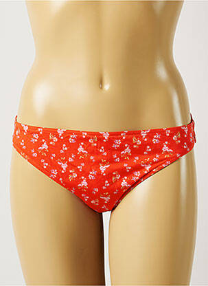 Bas de maillot de bain stretch culotte orange BANANA MOON femme