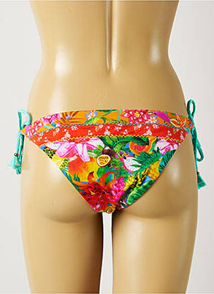 Bas de maillot de bain imprimé tie and dye bikini orange BANANA MOON femme