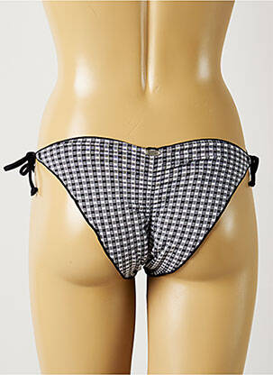 Bas de maillot de bain fermeture liens à nouer bikini noir BANANA MOON femme
