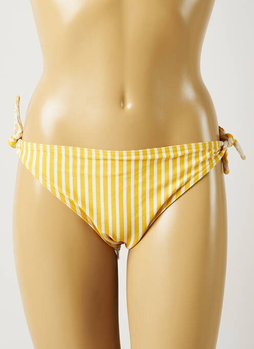 Bas de maillot de bain jaune BANANA MOON pour femme