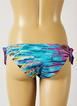 Bas de maillot de bain imprimé fantaisie bikini violet MISS BIKINI femme