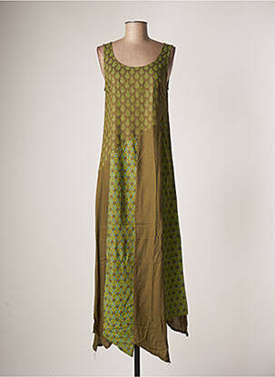 Robe longue vert SINOE BY BAMBOO'S pour femme