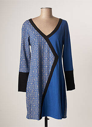 Robe mi-longue bleu SINOE BY BAMBOO'S pour femme