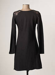 Robe mi-longue noir BAMBOO'S pour femme seconde vue