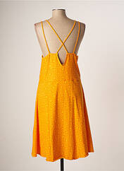 Robe mi-longue orange BAMBOO'S pour femme seconde vue