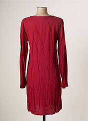 Robe mi-longue rouge BAMBOO'S pour femme seconde vue