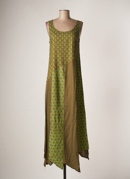 Robe longue vert SINOE BY BAMBOO'S pour femme