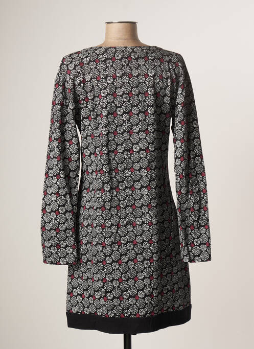 Robe mi-longue noir BAMBOO'S pour femme