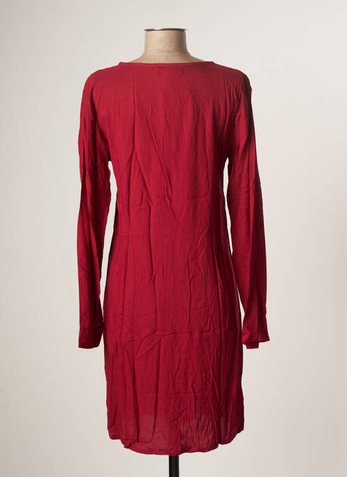 Robe mi-longue rouge BAMBOO'S pour femme