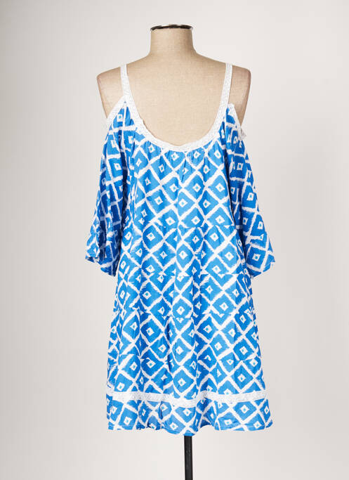 Robe courte bleu BAMBOO'S pour femme