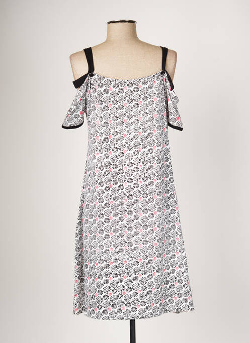 Robe mi-longue noir BAMBOO'S pour femme