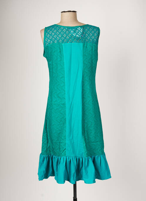 Robe mi-longue vert BAMBOO'S femme