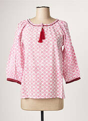 Blouse rose BAMBOO'S pour femme seconde vue