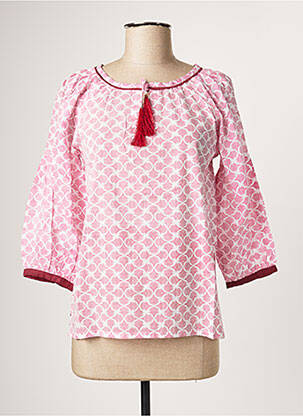 Blouse rose BAMBOO'S pour femme