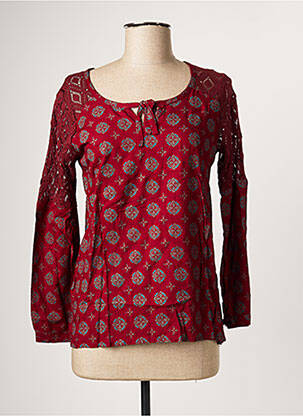 Blouse rouge BAMBOO'S pour femme