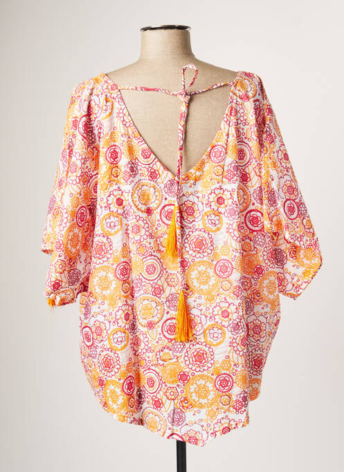 Blouse orange BAMBOO'S pour femme